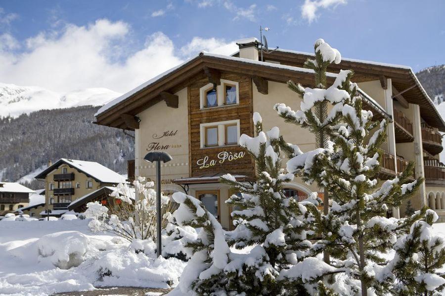 Hotel Flora Livigno Kültér fotó